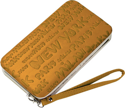 

Robustrion Women Brown Artificial Leather Wallet(7 Card Slots), Camel