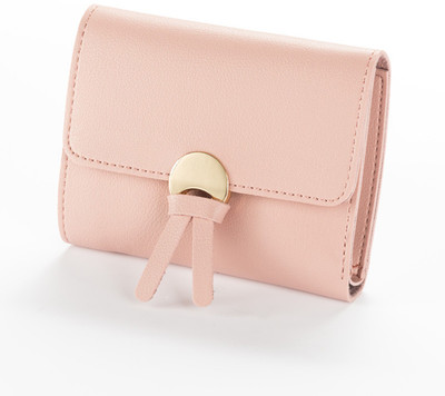 

Robustrion Women Pink Artificial Leather Wallet(5 Card Slots)