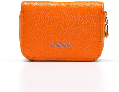 

Robustrion Women Orange Artificial Leather Wallet(10 Card Slots)