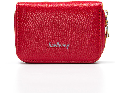 

Robustrion Women Casual Red Artificial Leather Wallet(10 Card Slots)