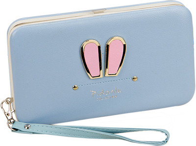 

Robustrion Women Casual Blue Artificial Leather Wallet(7 Card Slots)
