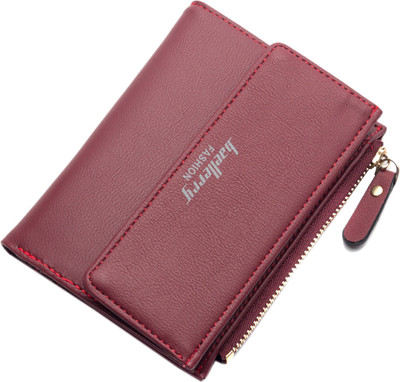 

Robustrion Women Maroon Artificial Leather Wallet(7 Card Slots)