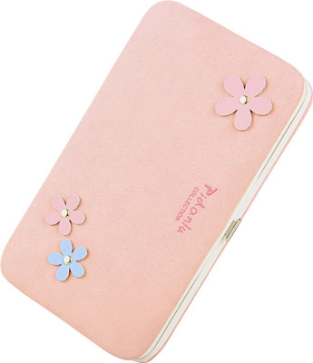 

Robustrion Women Casual Multicolor Artificial Leather Wallet(7 Card Slots), Pink