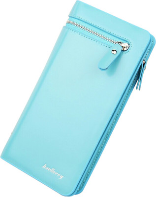 

Robustrion Women Casual Blue Artificial Leather Wallet(14 Card Slots)