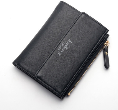 

Robustrion Women Black Artificial Leather Wallet(7 Card Slots)