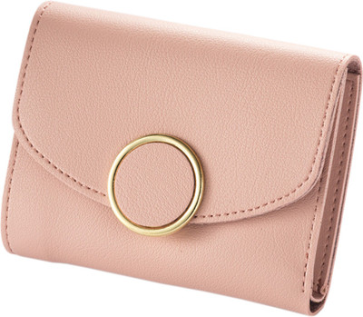 

Robustrion Women Pink Artificial Leather Wallet(5 Card Slots)