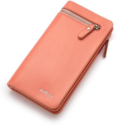 

Robustrion Women Pink Artificial Leather Wallet(14 Card Slots), Baby pink