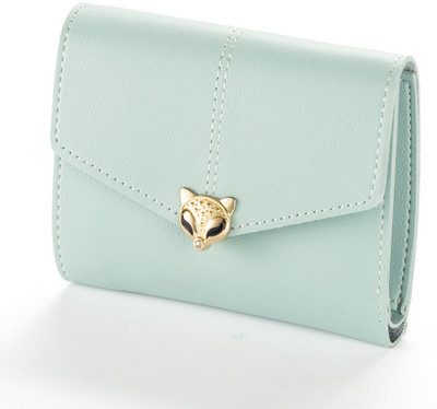 

Robustrion Women Casual Green Artificial Leather Wallet(5 Card Slots), Sea green