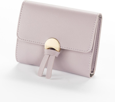 

Robustrion Women Purple Artificial Leather Wallet(5 Card Slots)