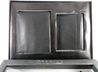 

JE Men Black Genuine Leather Wallet(10 Card Slots)