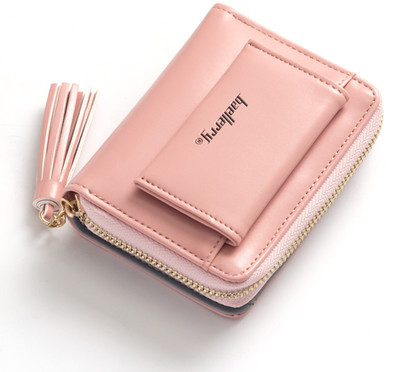 

Robustrion Women Casual Pink Artificial Leather Wallet(4 Card Slots)