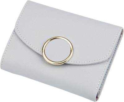 

Robustrion Women Grey Artificial Leather Wallet(5 Card Slots)