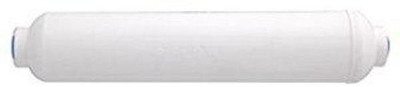 

PK Aqua TRENDZ 1 Pcs RO Inline Post Carbon filter with 3/8 Inch Big Size Tube Elbow Connector. Solid Filter Cartridge(0.5, Pack of 1)