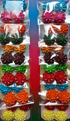 

BestUBuy Flower Design Stud For jewelry Making