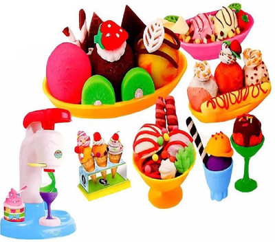

MrSanotiyas COLOUR CLAY ICE CREAM VENDING TOY MACHINE