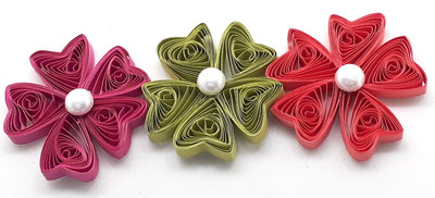 

Aadya Crafts multi quilling flowers