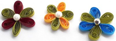 

Aadya Crafts Assorted quilling flowers 13