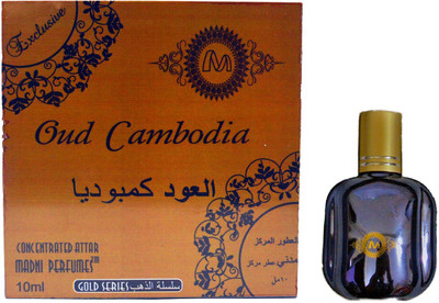 

Madni Perfumes Oud Cambodia Gold Series Concentrated Attar / Ittar Floral Attar(Oud (agarwood))