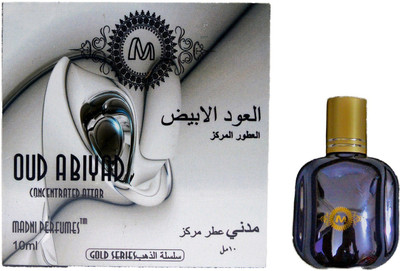 

Madni Perfumes Oud Abiyad Gold Series Concentrated Attar / Ittar Floral Attar(Oud (agarwood))