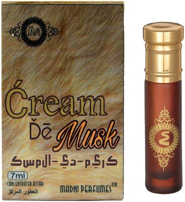 MADNI PERFUMES Cream De Musk Exclusive Series Concentrated Attar / Ittar Herbal Attar(Musk)