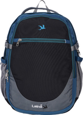 

Laina LP-706-Laina 32.5 L Laptop Backpack(Multicolor), Black;blue