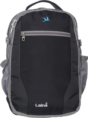 

Laina LP-710-Laina 32.5 L Laptop Backpack(Black, Grey)