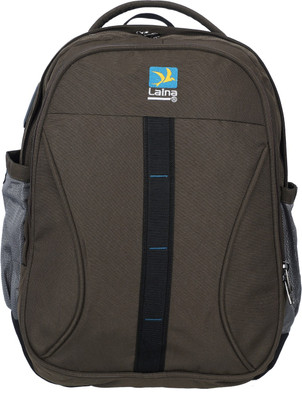

Laina LP-105-Laina 32.5 L Laptop Backpack(Brown)