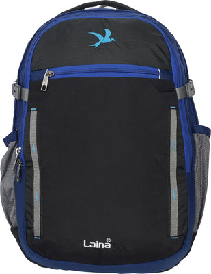 

Laina LP-708-Laina 32.5 L Laptop Backpack(Black, Blue)