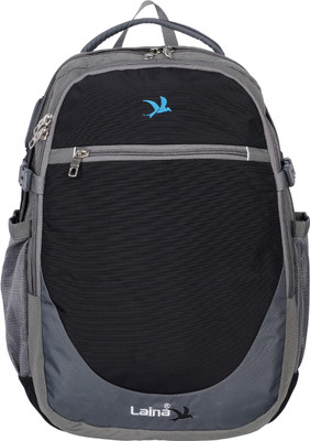 

Laina LP-706-Laina 32.5 L Laptop Backpack(Black, Grey)