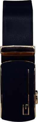 

Edifier Men Casual, Formal, Party Black Texas Leatherite Belt, Black_01