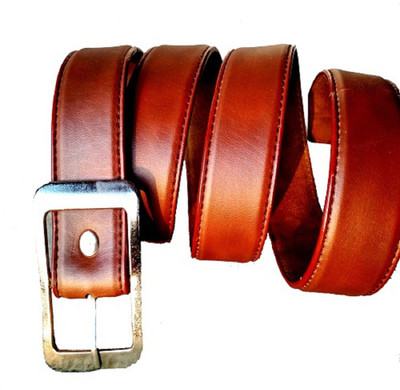 

pu belt Men Formal Brown Artificial Leather Reversible Belt