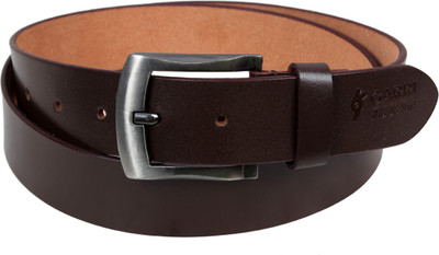 

Garri Men Formal Brown Genuine Leather Belt