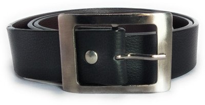 

DJ Men Casual Black Artificial Leather Belt