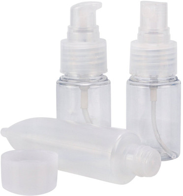 

Wonder Star (3 Pieces Combo) Plastic Refillable Travel Toiletry Spray Bottles-(3 Pieces Combo) 30 ml Hand Held Sprayer