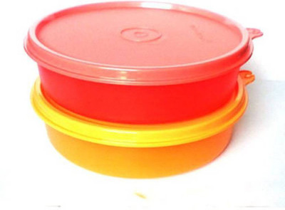 Tupperware 001011974352 Plastic Bowl Set(Yellow, Pink, Pack of 2) available at flipkart for Rs.400