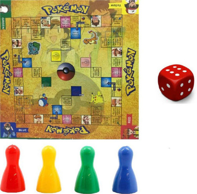 

AncientKart Pokemon Evolutions Game Play with cards and accessories(Multicolor)