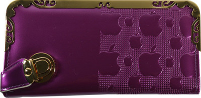 

Glitters Online Casual Purple Clutch