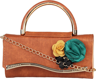 

London Design Party Tan Clutch