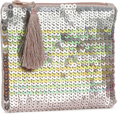

Accessorize Casual Pink, Silver Clutch