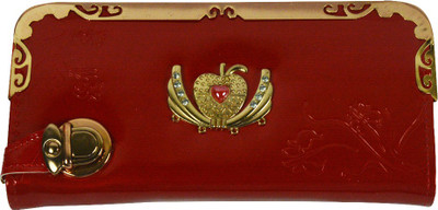 

Glitters Online Casual Red Clutch