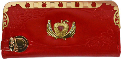

Glitters Online Casual Red Clutch