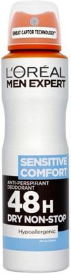 

L'Oreal Paris Men Expert Sensitive Comfort Anti-Perspirant Deodorant Deodorant Spray - For Men(250 ml)