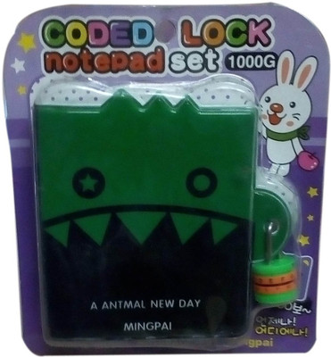 

VEGAINTER Mini Diary(diary, Green, Pack of 16)
