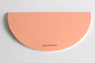 

eka brand Assorted Note Book(PASTEL PEACH SQUARE DIARY - WHITE PAGES, Peach)