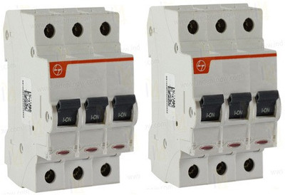 

L&T EXORA ( PACK 2 ) BB30060C ( PACK 2 ) MCB(3)