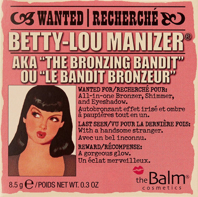 

The Balm theBalm Betty-Lou Manizer Highlighter, Shadow & Shimmer - Bronzing 1 ml(Silver)