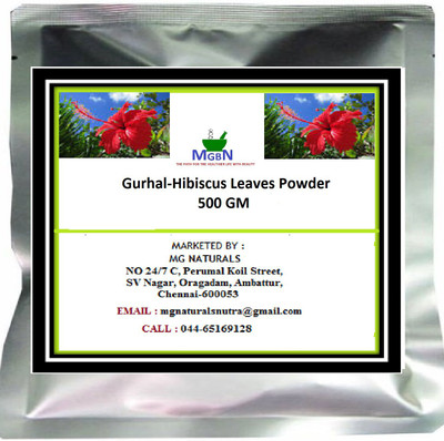 

MGBN Gurhal-Hibiscus Leaves Powder 500 GM(500 g)