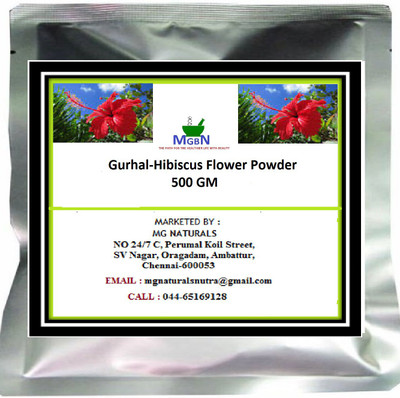 

MGBN Gurhal-Hibiscus Flower Powder 500 GM(500 g)