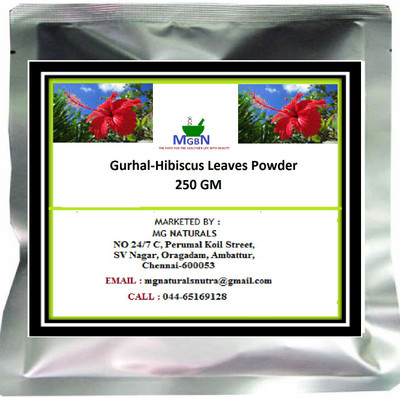 

MGBN Gurhal-Hibiscus Leaves Powder 250 GM(250 g)