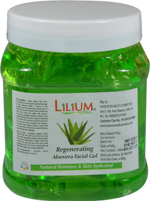 

Lilium Herbal Regenerating Aloevera Facial Gel(900 ml)